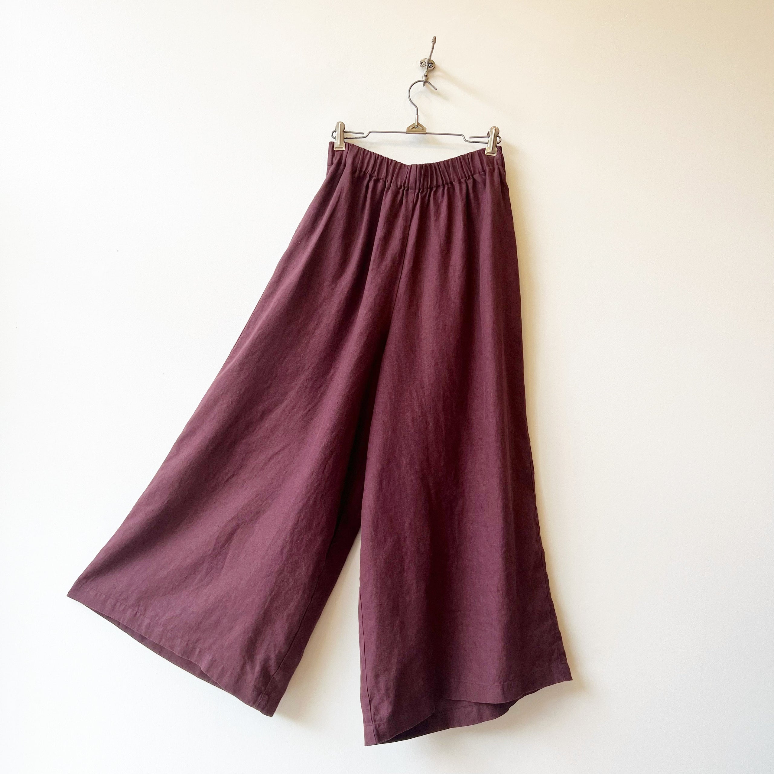 Linen pants Palazzo 28 inches inseam